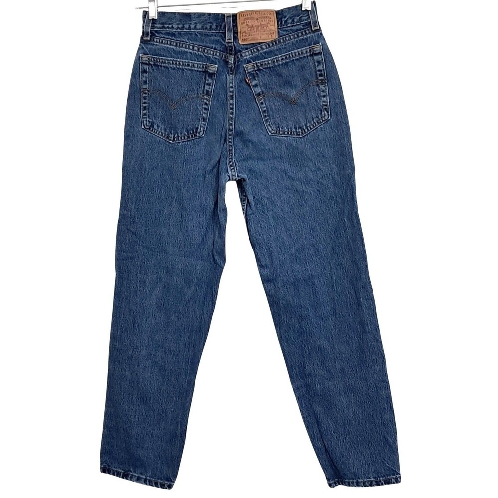 Levi's 560 Loose Fit Straight Leg Women 6S Blue Vintage Denim Jeans Made In USA